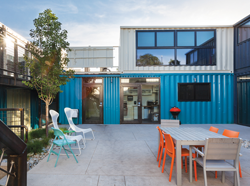 集裝箱式移動(dòng)房屋效果圖